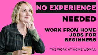 Work From Home Jobs for Beginners [upl. by Goldarina]