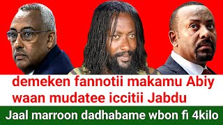 ODUU Ammee Jaal marroo demeke mekonnen Abiy Ahmed wbo fannoo  Moha Oromo [upl. by Inalan]