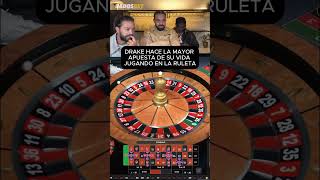 Drake hizo la mayor apuesta de su vida ruleta drake apuestas dadosbetoficial [upl. by Aimac43]