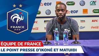 La conférence de presse dIkoné et Matuidi en replay I Equipe de France 2019 [upl. by Bassett880]