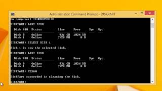 How to Create Bootable USB Flash Drive using Command Prompt to install Windows 8 or any other OS [upl. by Ahsieat]