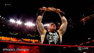 Brock Lesnars Best Entrance  WWE RAW 230418 [upl. by Singband963]