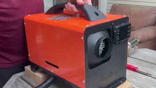 My Review Diesel Heater 12V Portable 8KW Diesel Air Heater [upl. by Roda466]