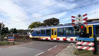 Spoorwegovergang Twello  Dutch Railroad Crossing [upl. by Saenihp]