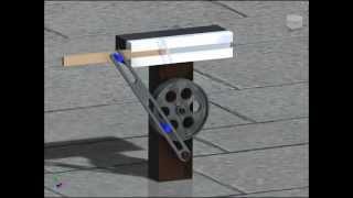 WhitWorth Quick Return Mechanism demonstration [upl. by Racso265]