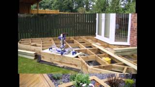 Small garden decking ideas [upl. by Eirrehc]