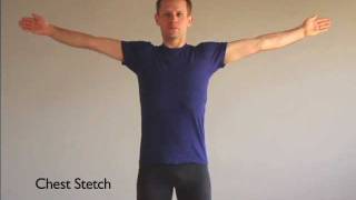 Chest Stretch Pectoralis  Deltoid  Active Isolated Stretching [upl. by Bronwyn]