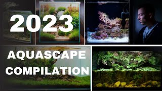 MY TOP 10 BEST AQUARIUM SETUPS FROM 2023 [upl. by Ayiotal]