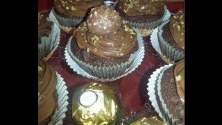 Sallys Ferrero Rocher Cupcakes  Sallys Welt [upl. by Heydon430]