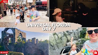 UNIVERSAL ORLANDO best family rollercoaster Spiderman ride death eaters drinking butterbeer [upl. by Calypso]