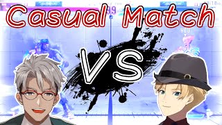 【SF6】Temma and Arusan randomly met in Casual Match【holostars JP】【EngJP Sub】 [upl. by Healion]