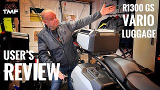 New BMW R1300GS Vario Luggage  Users Review [upl. by Quirk536]