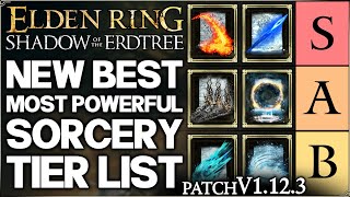 Shadow of the Erdtree  New Best HIGHEST DAMAGE Sorcery in Game Tier List Ranked Guide  Elden Ring [upl. by Ferdinande528]