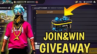 FREE FIRE LIVE CUSTOM ROOM GIVEAWAY  FREE FIRE DIAMONDS GIVEAWAY AND GUILD TEST FREE FIRE LIVE [upl. by Hrutkay]