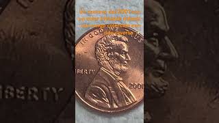 Formidable Lincoln cent color brilliant coleccionable con un peso 25 g✨✨ddo reverse full steps [upl. by Ewens]