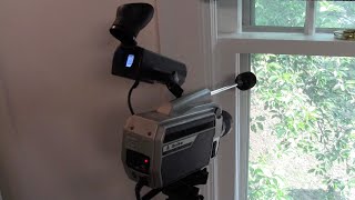 1980 quasar VK730SE color vidicon camera test and review [upl. by Ahsinyt283]