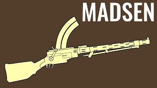 Madsen MG  Comparison in 4 Games [upl. by Ornas38]