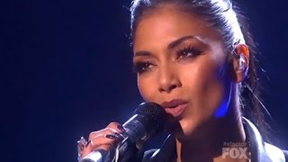 Nicole Scherzinger  Pretty  The X Factor USA 2011 Live SemiFinal Results Show [upl. by Yornek434]