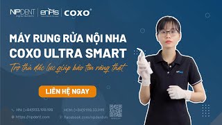 MÁY RUNG RỬA NỘI NHA COXO ULTRA SMART THIẾT KẾ ĐẶC BIỆT HẠN CHẾ TỔN THƯƠNG KHU VỰC ĐỈNH CHÓP [upl. by Kenwrick]