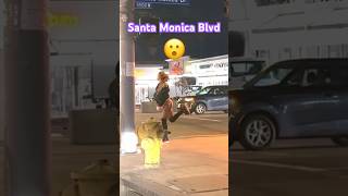 👯‍♀️😮 Santa Monica Blvd in Hollywood shorts hollywood usa viralvideos 12072024 [upl. by Kevyn66]