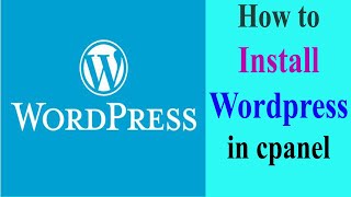 How to Install WordPress in cPanel  2023  WordPress Bangla Tutorial [upl. by Sergo]