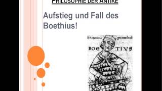 Aufstieg und Fall des Boethius [upl. by Hindorff276]