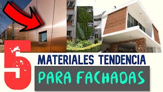 💥 TOP 5 Materiales para remodelar tus fachadas bonitas y baratas  Ideas para decorar tu casa [upl. by Unders]