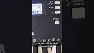 Yamaha PSRE373 Sound Demonstration Piano and Rhodes  E Piano Sounds [upl. by Matlick]