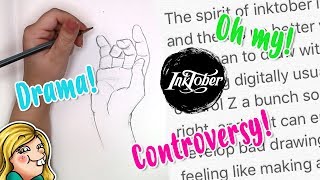 INKTOBER CONTROVERSY  My Thoughts [upl. by Sayed259]