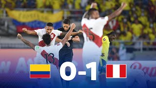 Eliminatorias  Colombia 01 Perú  Fecha 15 [upl. by Lohman]