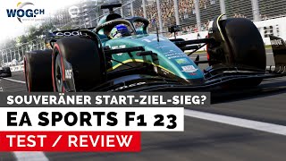 EA Sports F1 23  Test Souveräner StartZielSieg [upl. by Egidio]