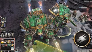 quotWARHAMMER 40K Salamanders Vs Eldar MASSIVE BATTLE Gameplayquot [upl. by Freda396]