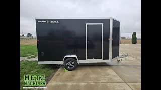 2024 Bear Track Trailers Enclosed Single 6x12 Walk Around [upl. by Buine]