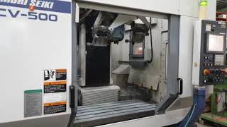 MORI SEIKI CV500  CNC Vertical Machining Center [upl. by Woolcott]