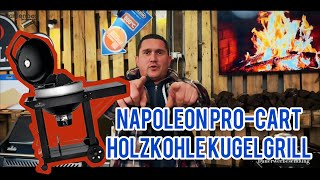 Napoleon PROCART Holzkohle Kugelgrill [upl. by Amal]