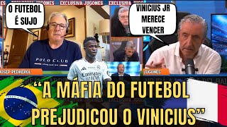 Tv Espanhola Admite Que Vinicius Jr Merece Mais Que Rodri boladeouro [upl. by Eibba]