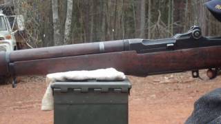 Loading and Shooting the M1 Garand [upl. by Cirillo]