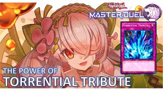 TRAPTRIX DECK 2024  ARMORED XYZ SEASON 35 RANKED PLAYS THE POWER OF TORRENTIAL TRIBUTE [upl. by Yasmeen]