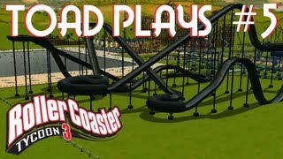 Roller Coaster Tycoon 3  Part 5  Jerkface the Litterer [upl. by Ahsimek]