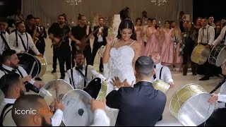 ARAB WEDDING  Bride and Groom grand entry [upl. by Ludvig]