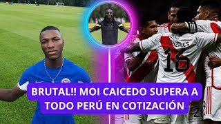 INCREIBLE MOISES CAICEDO CUESTA MAS QUE TODA LA SELECCION PERUANA  ADE SE LESIONO EN HAITI [upl. by Oakes]