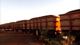 Rio Tinto iron ore train [upl. by Ylus746]