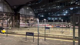 Kings Cross station London 🇬🇧 london kingscross travel train transport [upl. by Australia141]