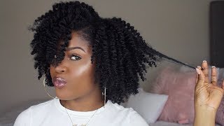 HOW TO Get a PERFECT Twistout Every Time Type 4 hair ft Curlsdynasty products [upl. by Mapes]