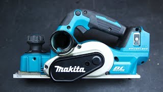 NEW Makita 18v Brushless Planer DKP181 [upl. by Adile]