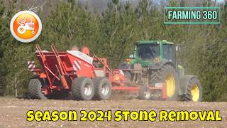 Stone Collecting 2024  Season 2024 Stone Removal recap amp compilation [upl. by Ardnohs952]