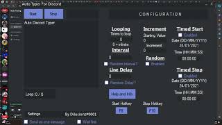 Discord Auto Typer 2024 [upl. by Fonseca292]