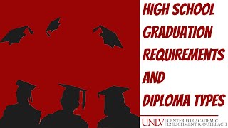 High School Graduation Requirements and Diploma Types [upl. by Guria]