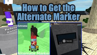 How to get the Alternate Marker Rock Passcode  Find the Markers Roblox [upl. by Rydder]