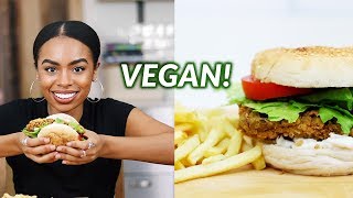 I Tried Making Vegan KFC  Avant Garde Vegan  Mukbang [upl. by Karna864]